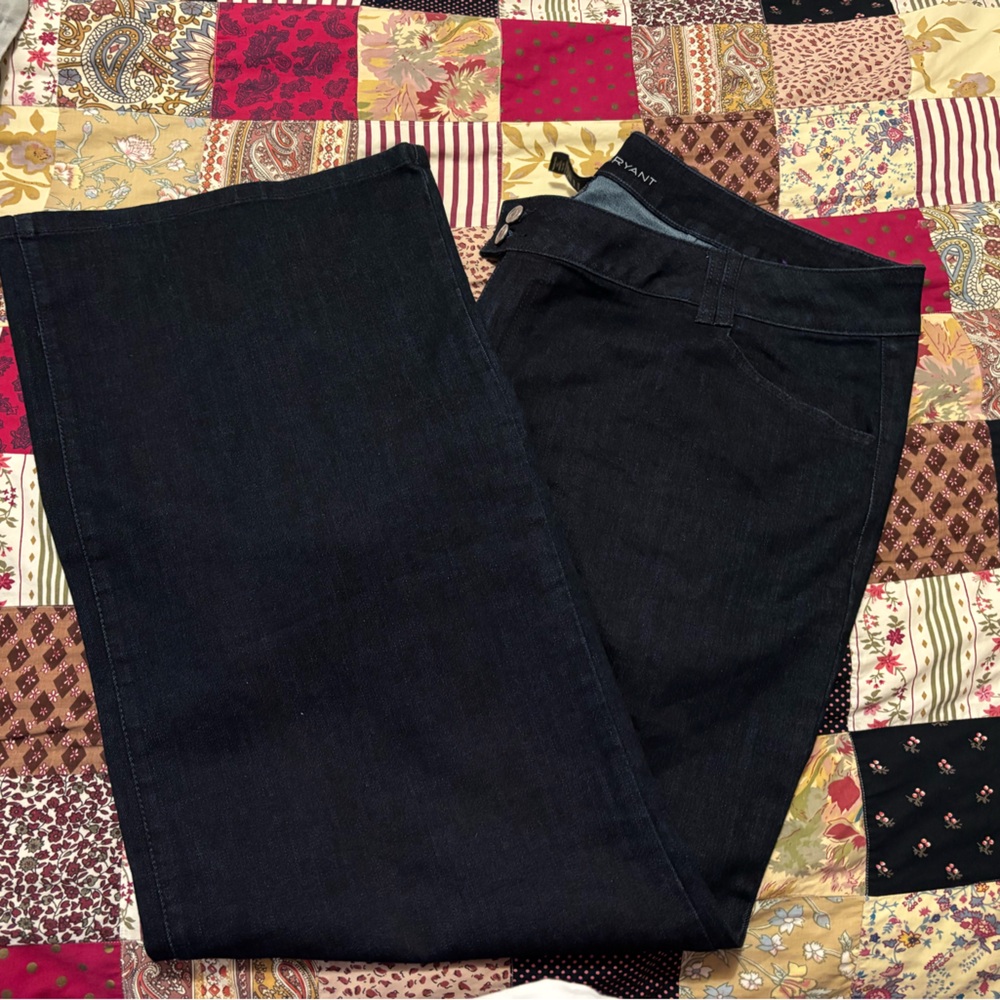 Lane Bryant denim trouser